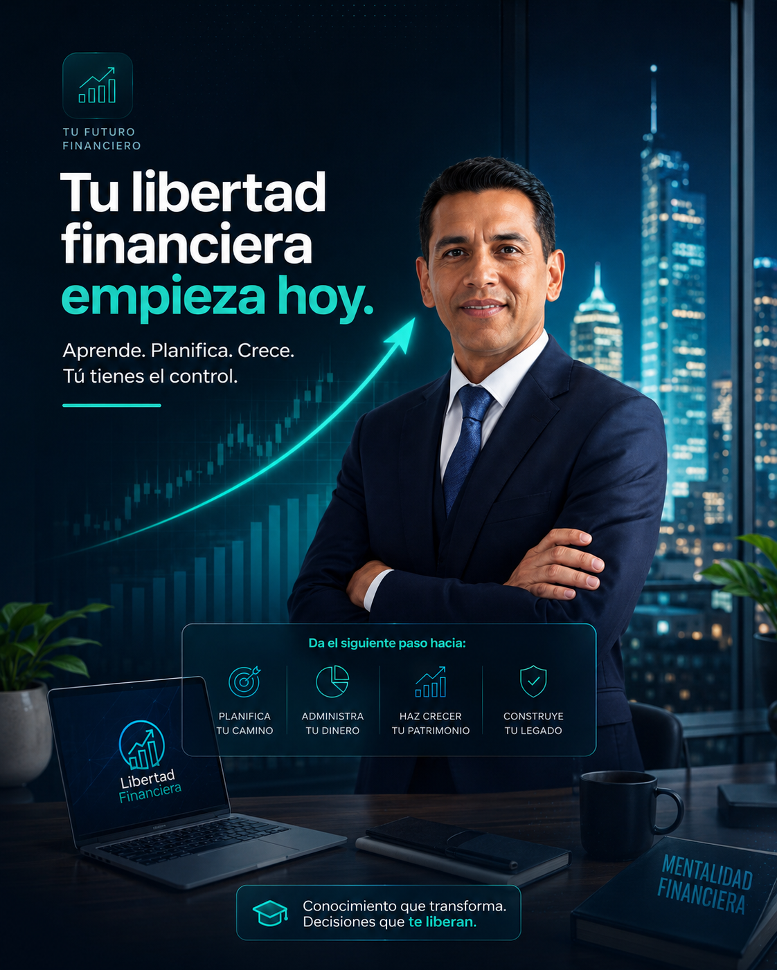 Imagen financiera en alta resolución
